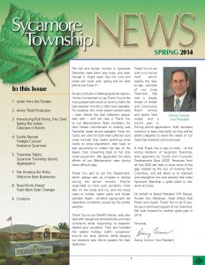 Icon of Spring 2014 Newsletter